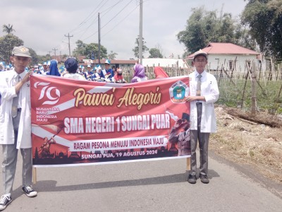 Pawai Dalam Rangka Memeriahkan Hari Kemerdekaan 19 Agustus 2024