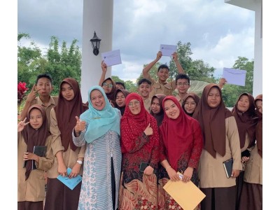 Kunjungan DUTA Pustaka SMAN 1 Sungai Puar Ke Perpustakaan Bung Hatta